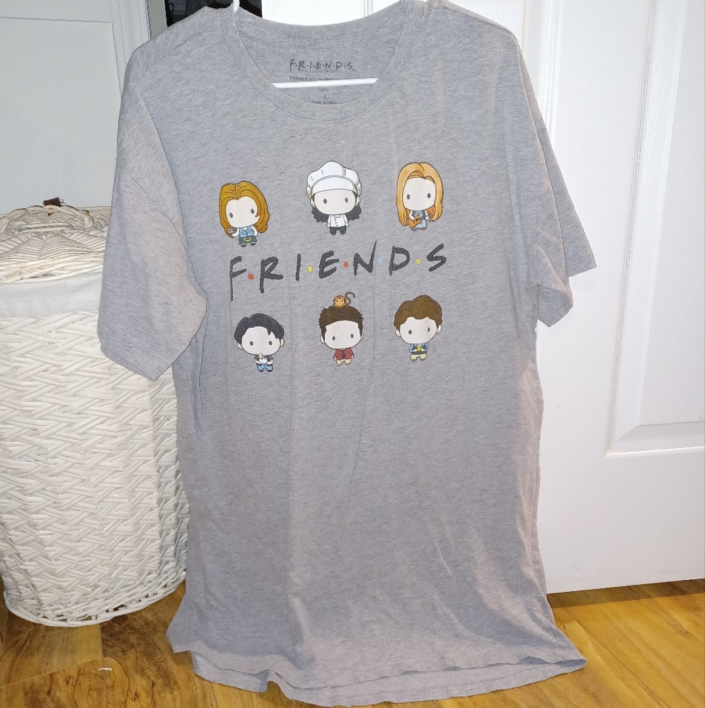 Friends Television Series Long Sleep Shirt